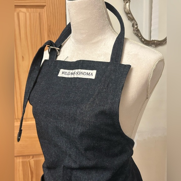 Williams Sonoma Denim Apron - Picture 2 of 7